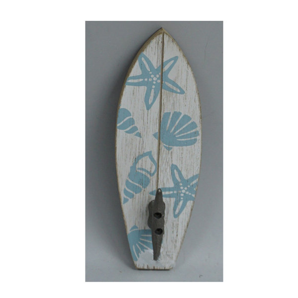 Rosecliff Heights Coastal Surfboard Hook Wall Décor Wayfair